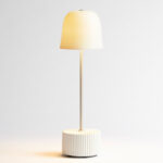 Лампа настольная Bernardaud Campanule Blanc Mat
