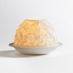 Led-Подсвечник Литофания Bernardaud Fleurs de Printemps Весенние цветы