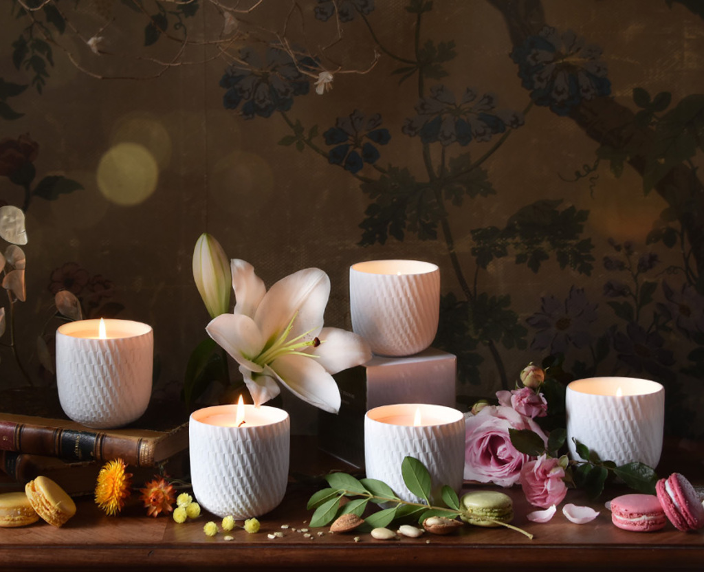 ParfumsdeMaison2 Подсвечник Литофания Bernardaud Boiserie Деревянная панель — изображение 7