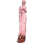 Скульптура Daum Lys D’Eau Marie-Paule Deville-Chabrolle розовая с золотом
