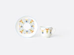Кофейная чашка Bernardaud Trianon с блюдцем 60 мл