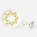 Чайная чашка Bernardaud Trianon с блюдцем 150 мл