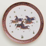 Блюдо Hermès Cheval d'Orient большое №1