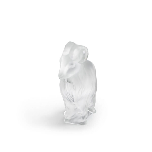 Скульптура Lalique Goat 2027 Коза прозрачная