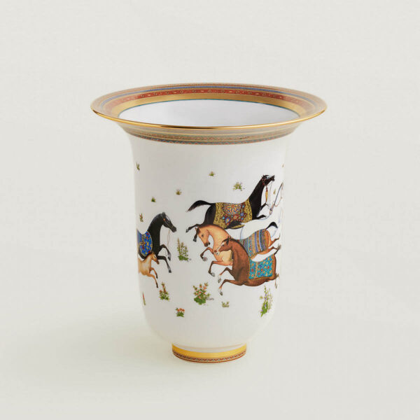 Ваза Hermès Cheval d'Orient большая