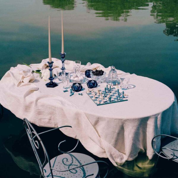Подсвечники Baccarat Harcourt набор из 2-х синие