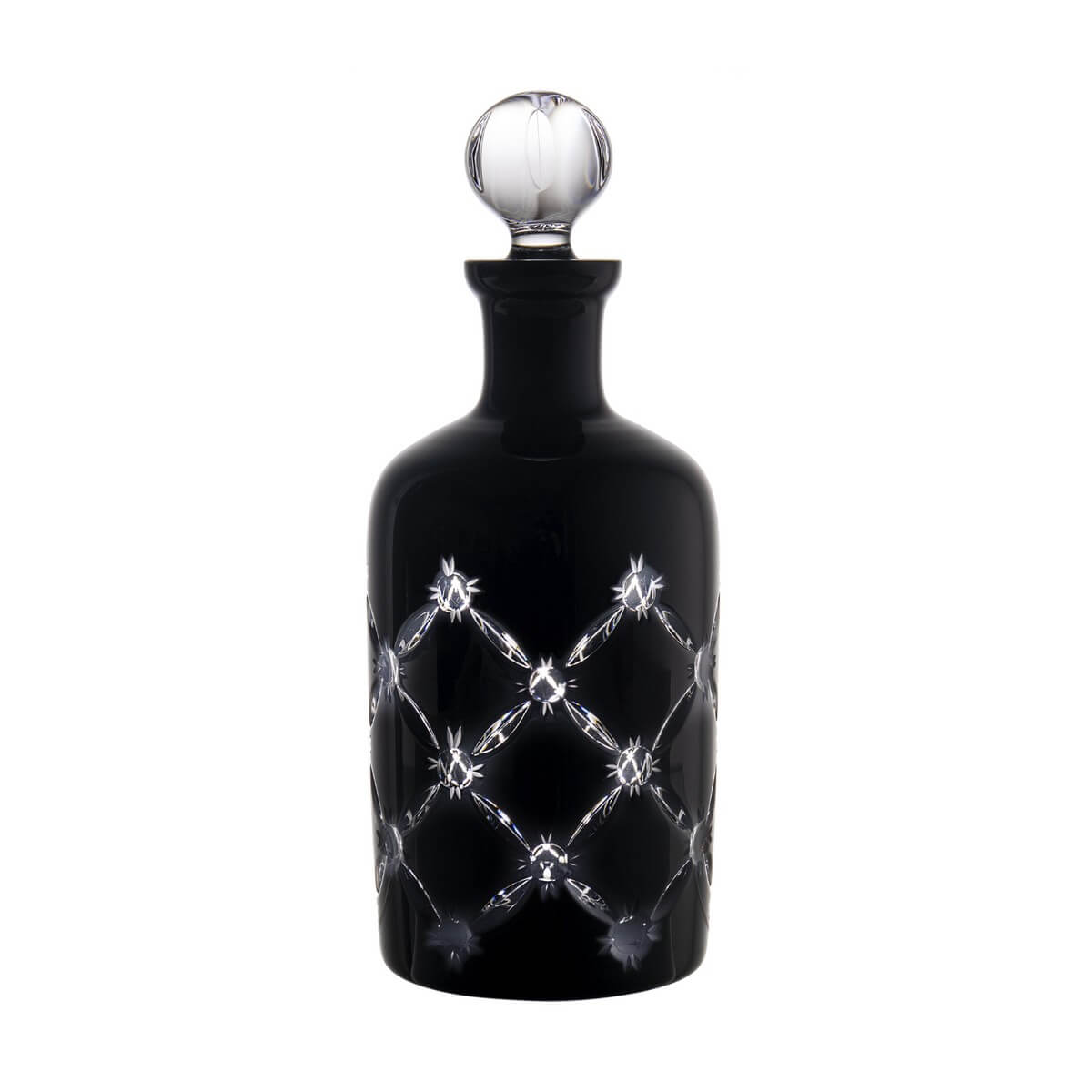 Штоф Fabergé Coronation круглый чёрный Штоф Fabergé Coronation круглый чёрный