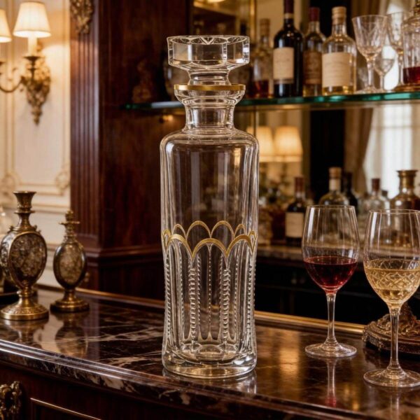 Штоф Fabergé Operetta круглый с золотом